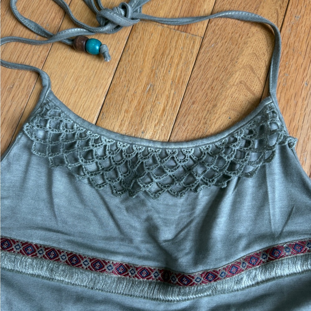 POL Beaded Halter Babydoll Tank – Size Small - Picture 3 of 9